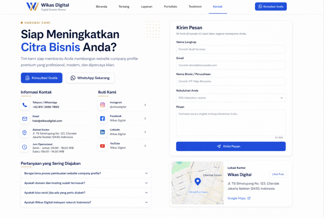 Website Company Profile Premium thumbnail 4